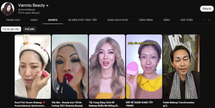 Vân Miu chia sẻ về trang điểm và hóa trang Face Art trên các nền tảng mạng xã hội 